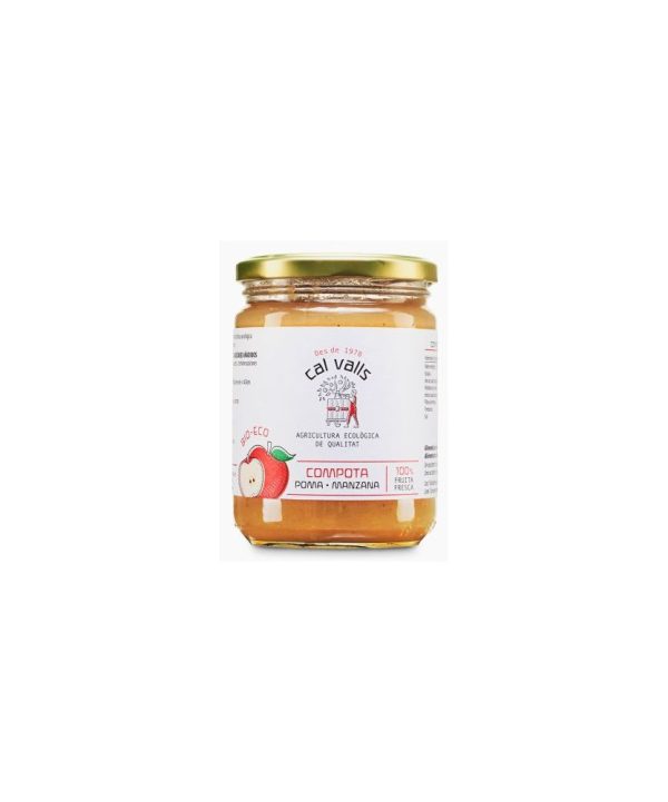COMPOTA DE MANZANA BIO 400g CAL VALLS